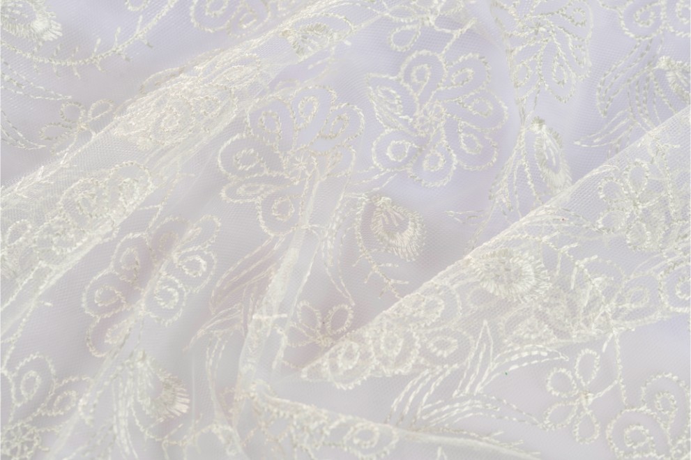 Glittery Tulle Brode - 3